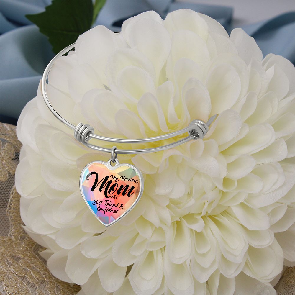 Precious Mom Engraved Bracelet
