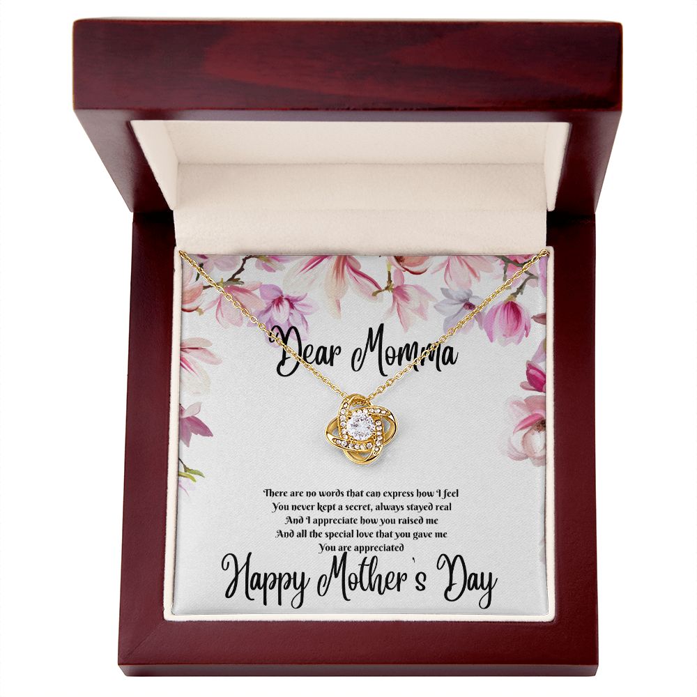 Love Knot Necklace (Dear Momma)