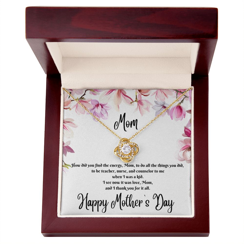 Love Knot Necklace (Mom)
