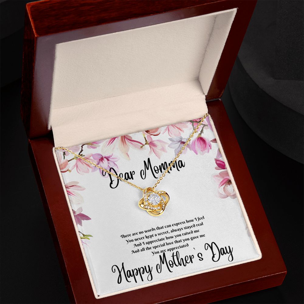 Love Knot Necklace (Dear Momma)