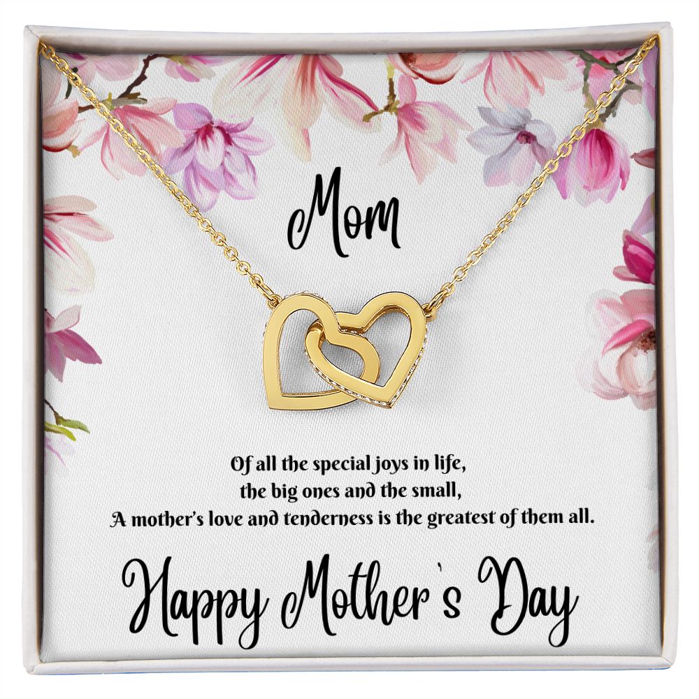Interlocking Hearts Necklace (for mom)