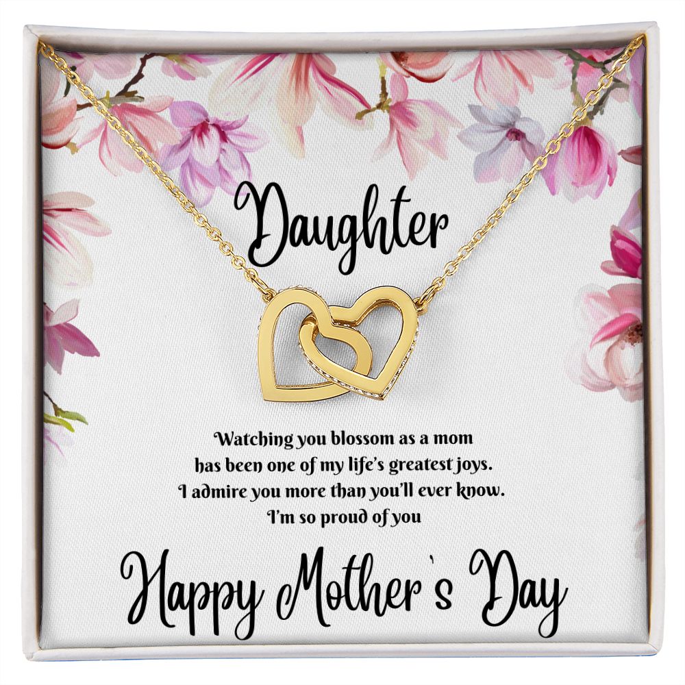 Interlocking Hearts Necklace (for Daughter)