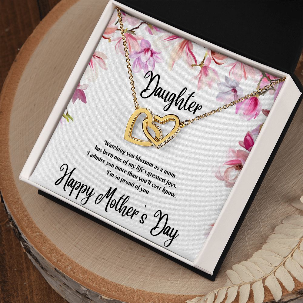 Interlocking Hearts Necklace (for Daughter)