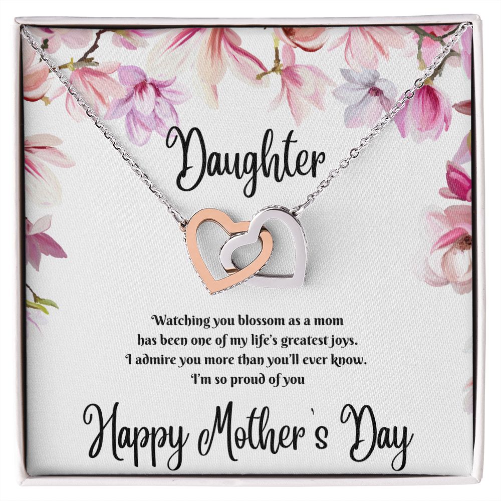 Interlocking Hearts Necklace (for Daughter)