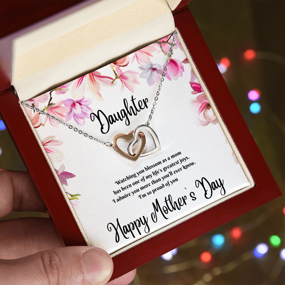 Interlocking Hearts Necklace (for Daughter)