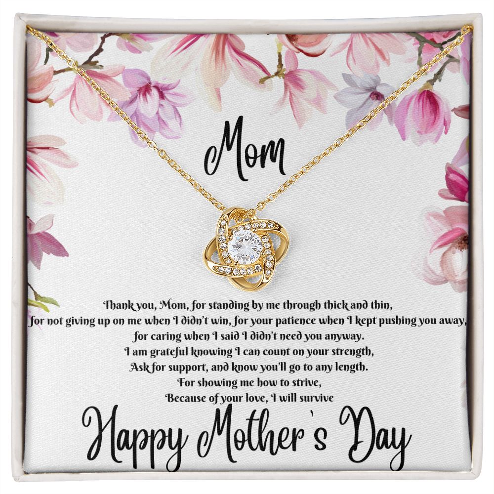 Love Knot Necklace (Mom)
