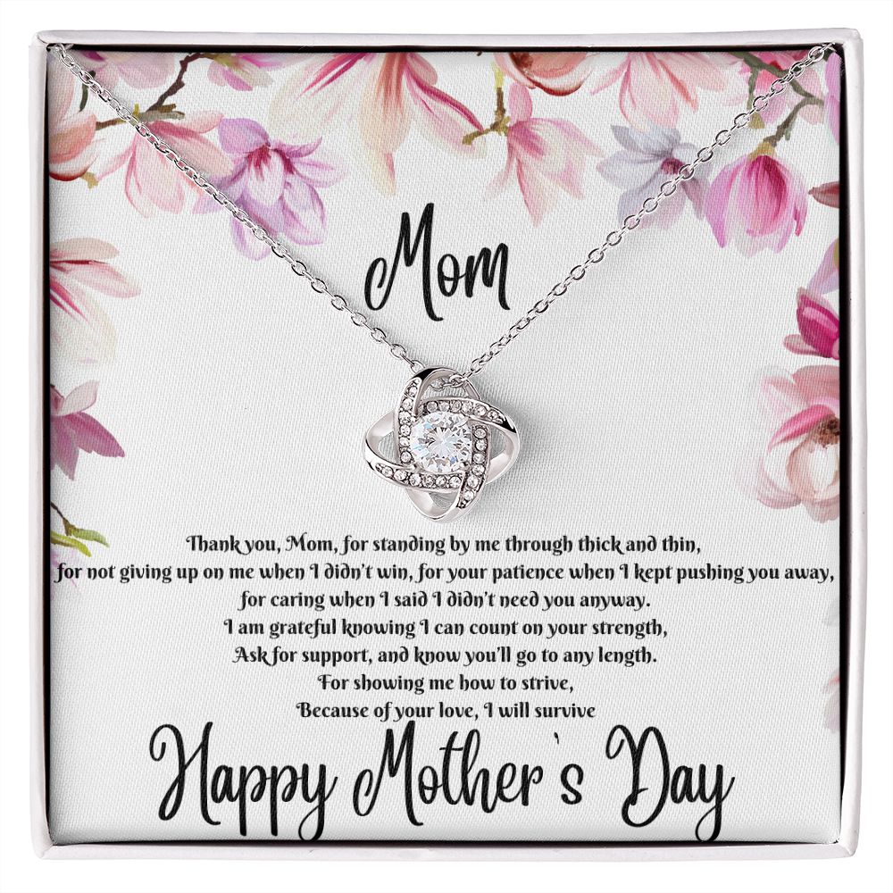 Love Knot Necklace (Mom)