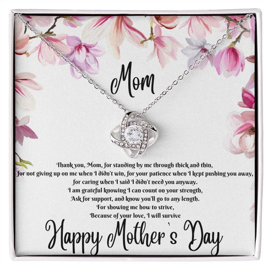 Love Knot Necklace (Mom)