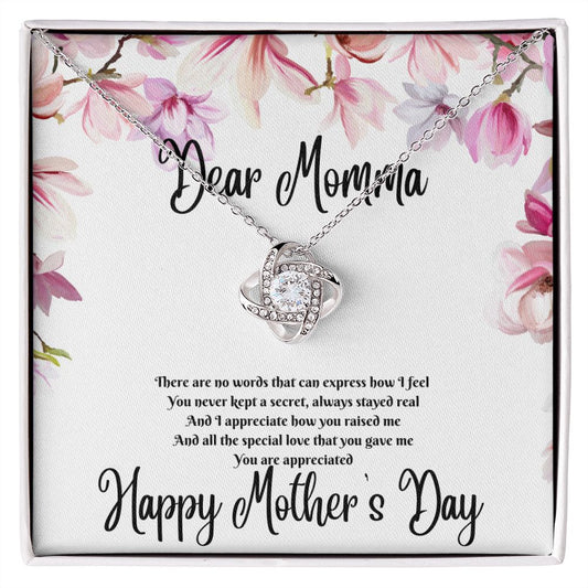 Love Knot Necklace (Dear Momma)