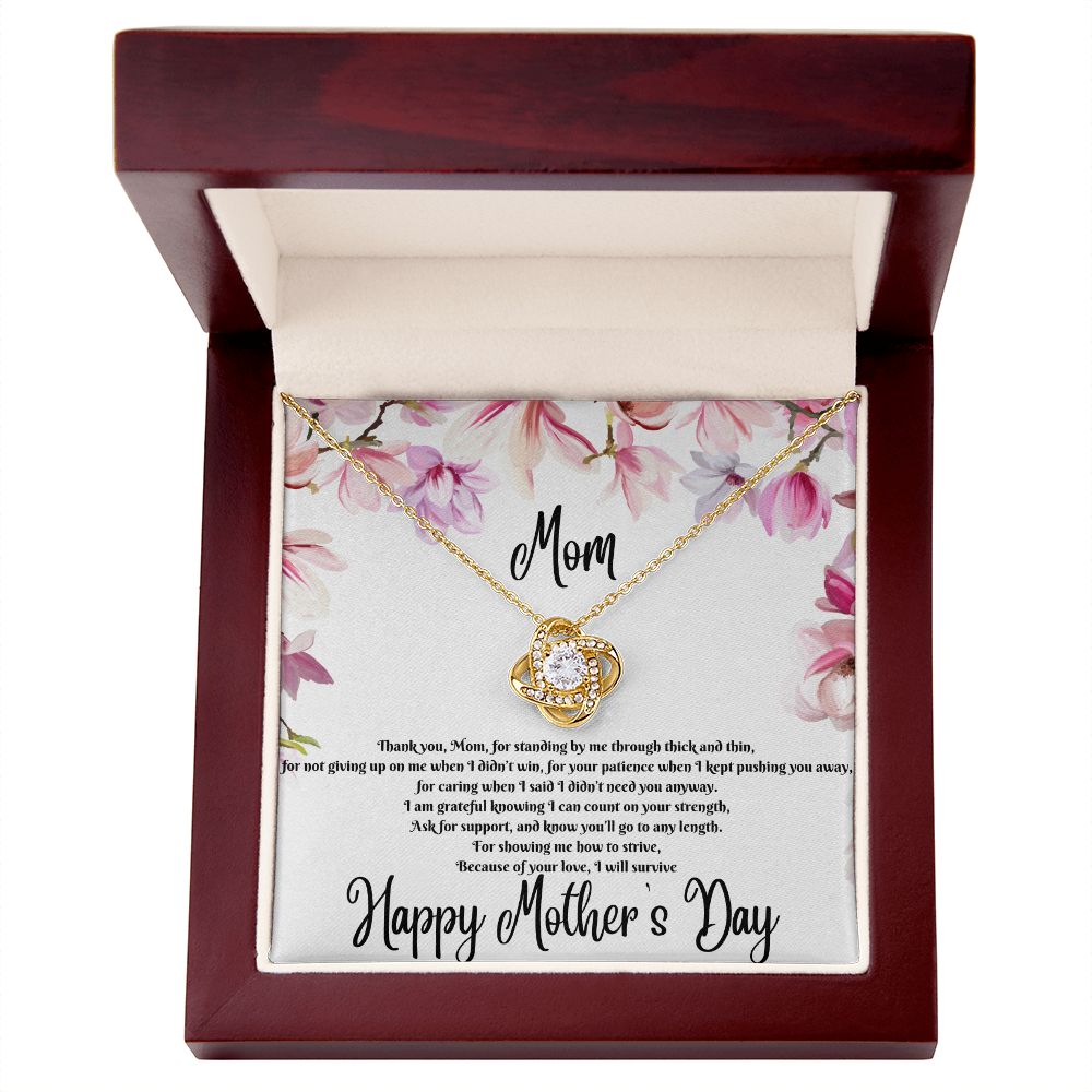 Love Knot Necklace (Mom)