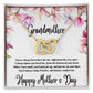 Interlocking Hearts Necklace (for Grandmother)