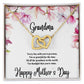 Interlocking Hearts Necklace (for Grandma)
