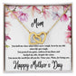 Interlocking Hearts Necklace (for mom)