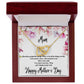 Interlocking Hearts Necklace (for mom)
