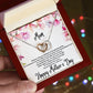 Interlocking Hearts Necklace (for mom)