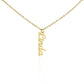 Custom Vertical Name Necklace