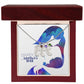 Engraved Baby Feet with Birthstones